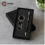 Premium Keychain & Pen Gift Set - Custom Corporate Gifts